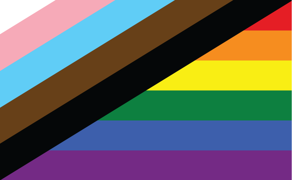 Intersectional new trans flag